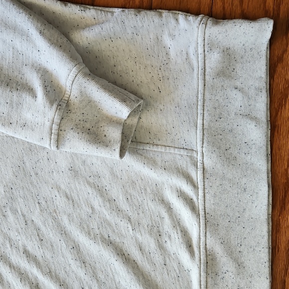 J. JILL LIGHT GRAY SPECKLED SWEATSHIRT (New $89) Sz XL - Picture 4 of 5